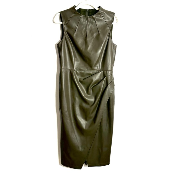 Elie Tahari Dresses & Skirts - Elie Tahari Faux Leather Dress